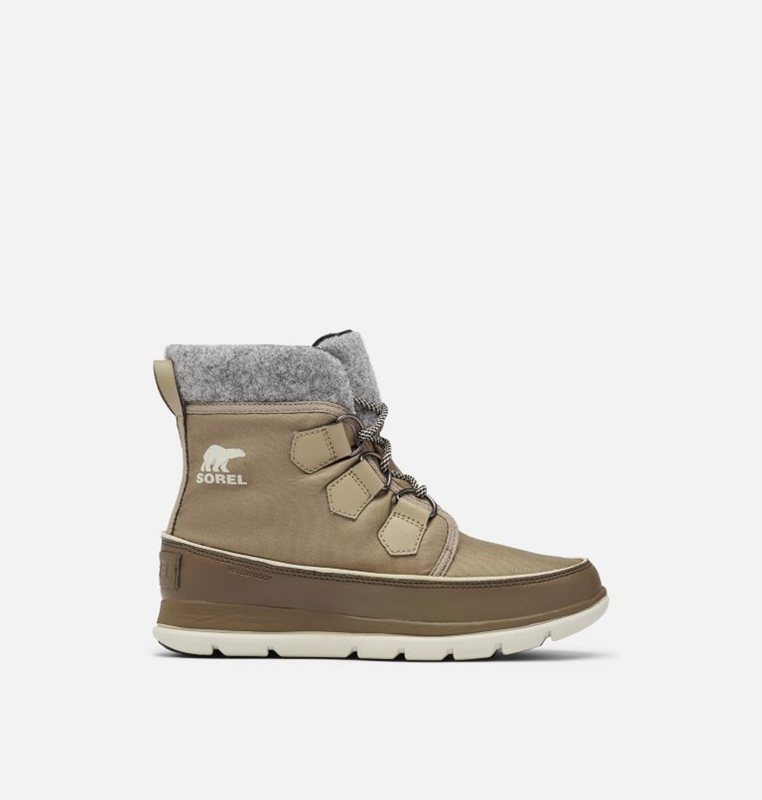 Botas Nieve Sorel Mujer - ™ Explorer Carnival Bajas Kaki - 07645-BXTN